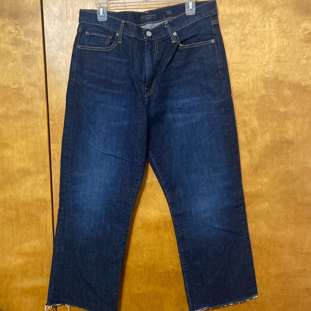Lucky Brand 181 relaxed dark wash jeans sz 34x30